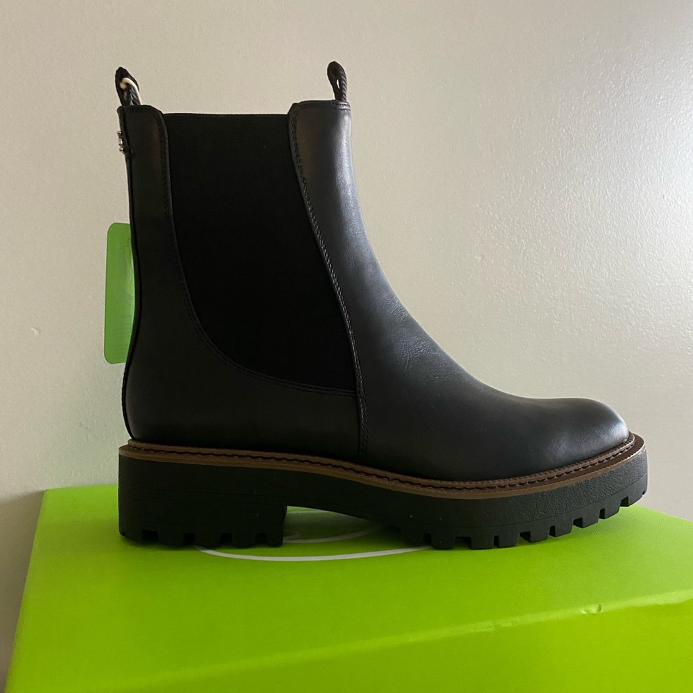 Sam Edelman waterproof black boot